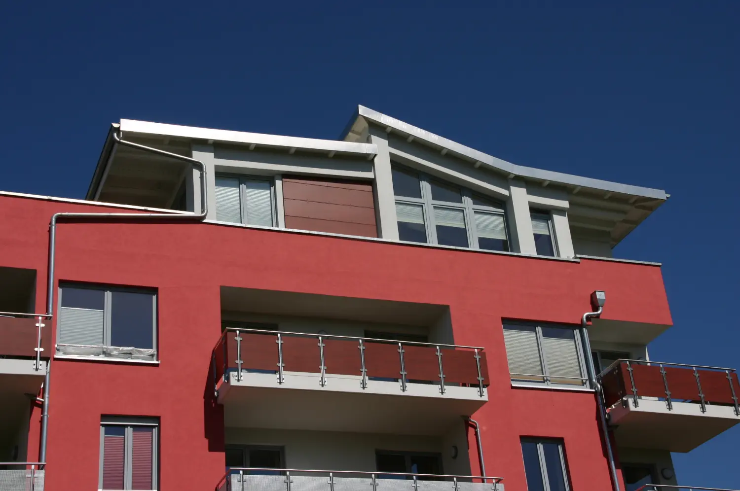 Gebäude von Immobilienbüro