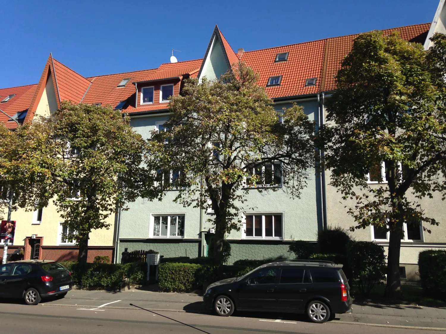 Gebäude von Immobilienbüro