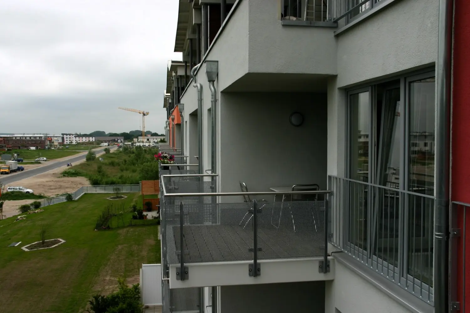 Gebäude von Immobilienbüro